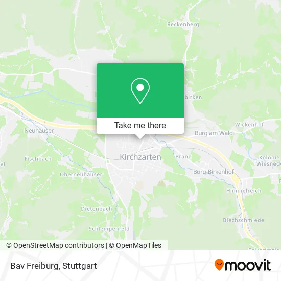 Карта Bav Freiburg