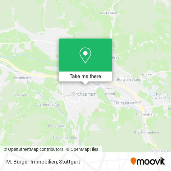 Карта M. Bürger Immobilien