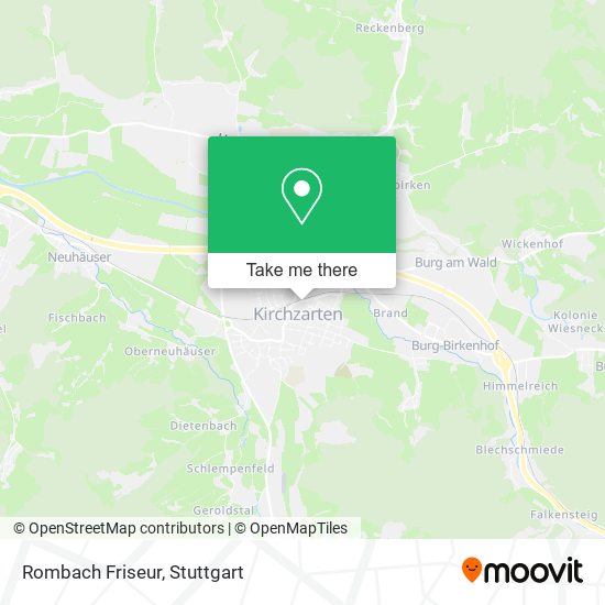 Rombach Friseur map