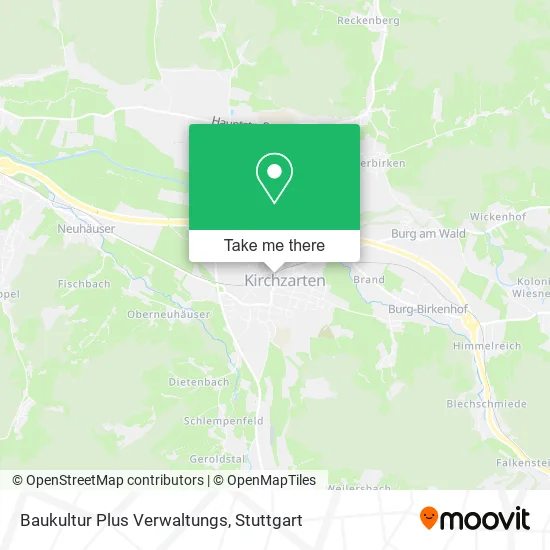 Карта Baukultur Plus Verwaltungs