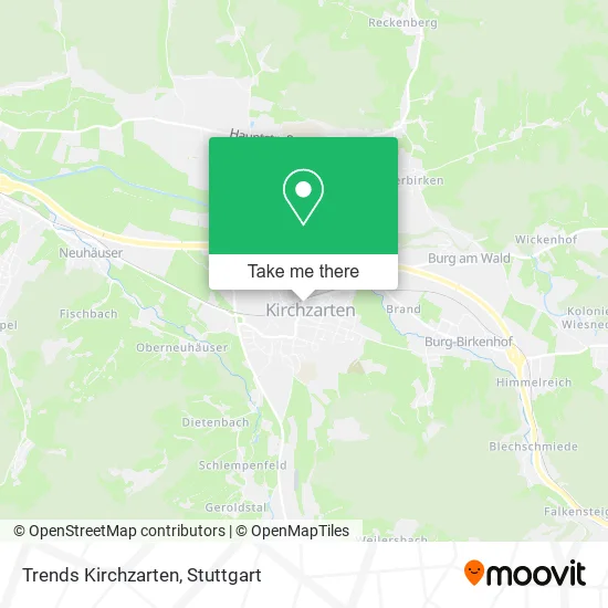 Карта Trends Kirchzarten