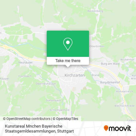 Kunstareal Mnchen Bayerische Staatsgemldesammlungen map