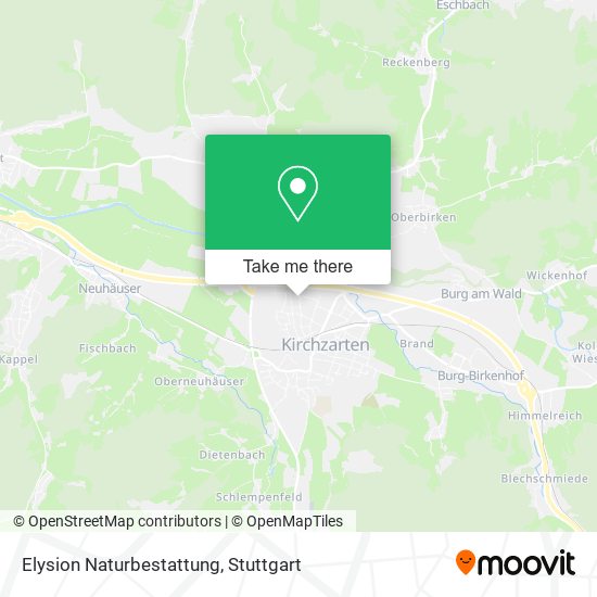 Elysion Naturbestattung map