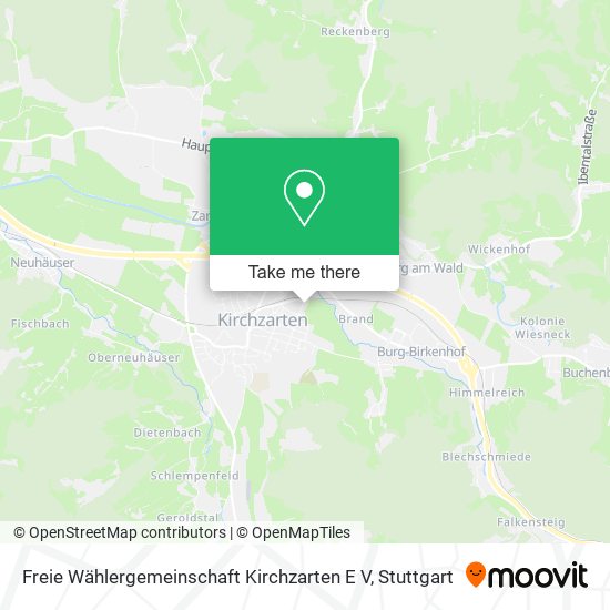 Freie Wählergemeinschaft Kirchzarten E V map