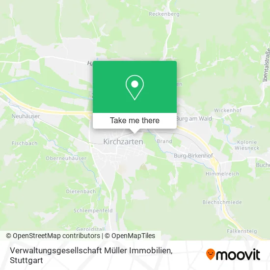Карта Verwaltungsgesellschaft Müller Immobilien
