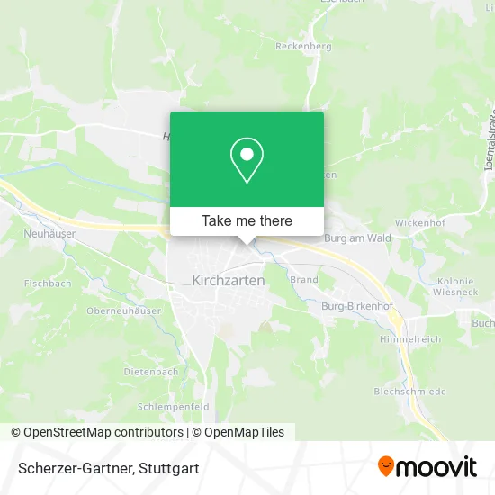 Карта Scherzer-Gartner