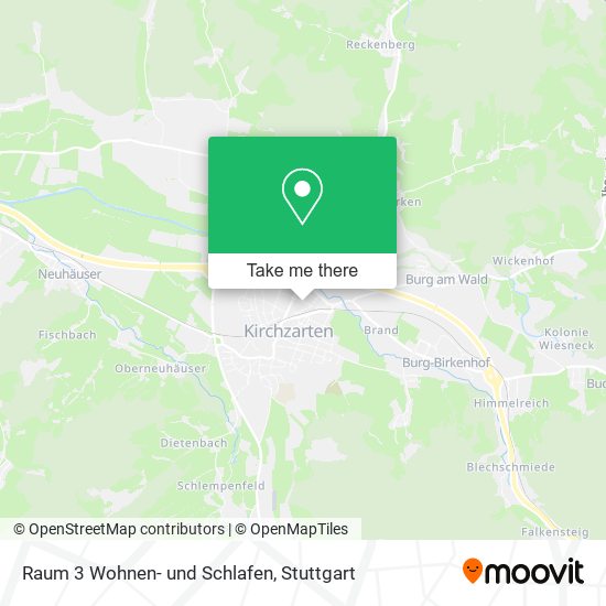 Карта Raum 3 Wohnen- und Schlafen