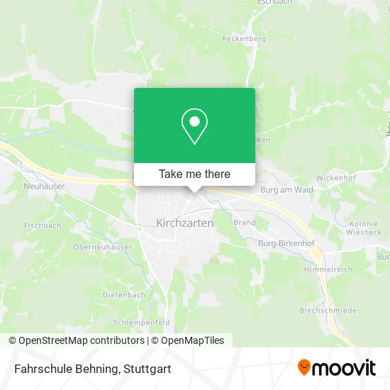 Fahrschule Behning map