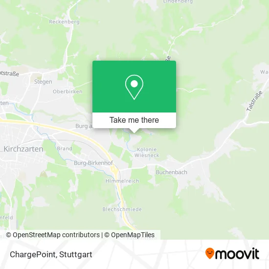 ChargePoint map
