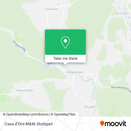 Карта Casa d'Oro M&W