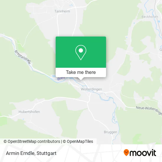 Карта Armin Erndle