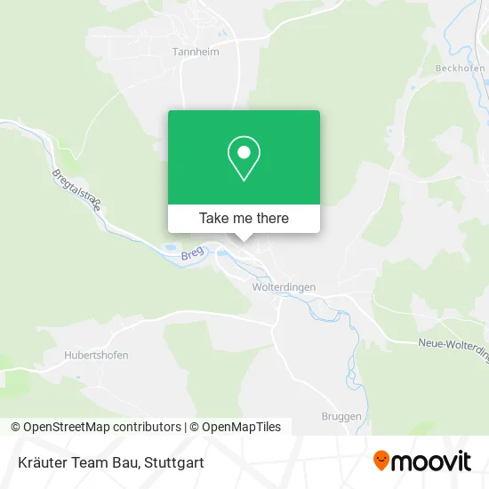 Карта Kräuter Team Bau