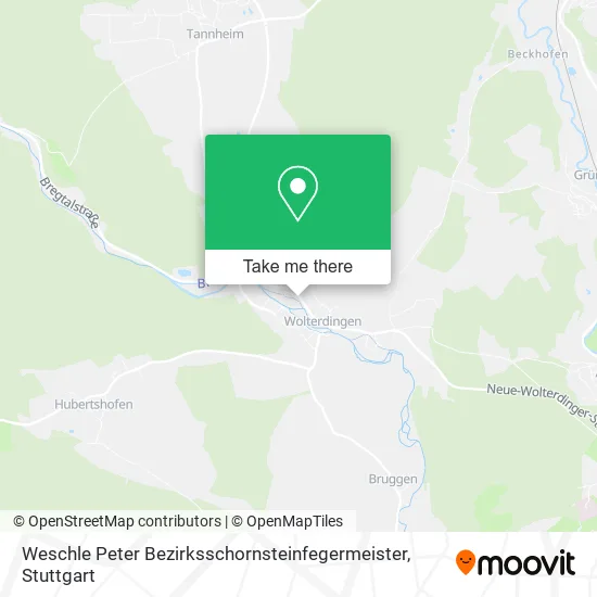 Карта Weschle Peter Bezirksschornsteinfegermeister