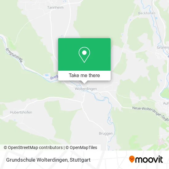 Карта Grundschule Wolterdingen