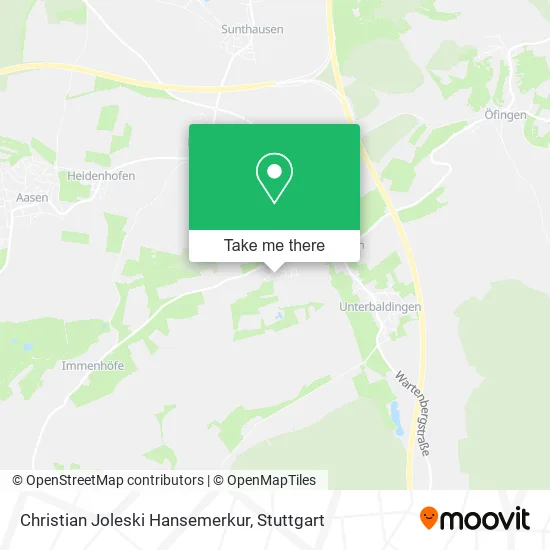 Карта Christian Joleski Hansemerkur