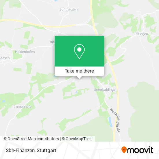 Карта Sbh-Finanzen