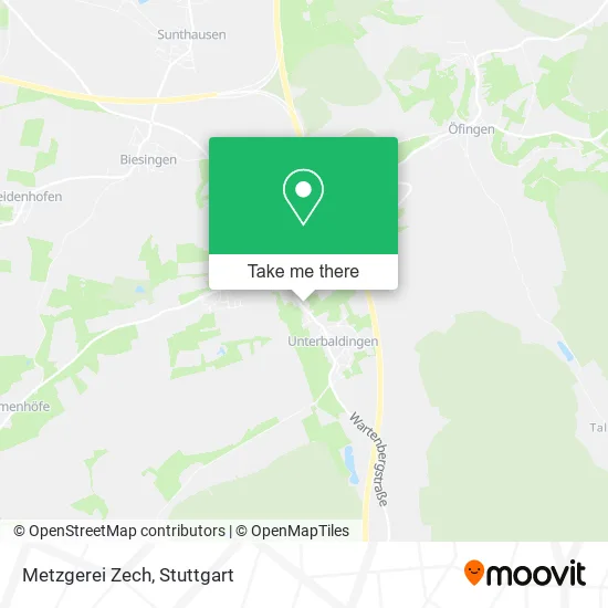 Карта Metzgerei Zech