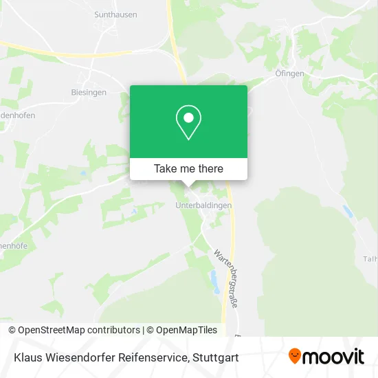Карта Klaus Wiesendorfer Reifenservice