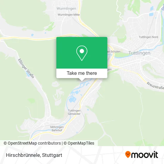 Карта Hirschbrünnele