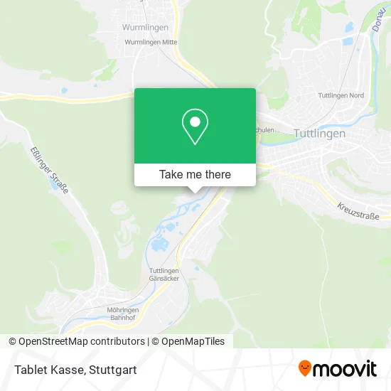 Карта Tablet Kasse