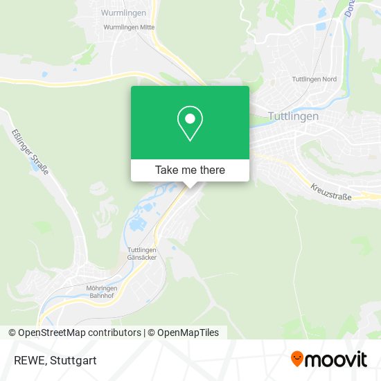 REWE map