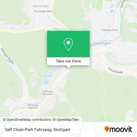 Self Clean Park Fahrzeug map