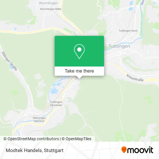 Карта Modtek Handels