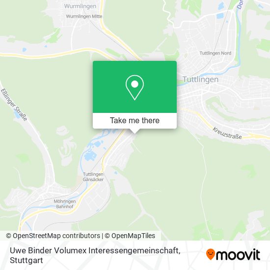 Карта Uwe Binder Volumex Interessengemeinschaft