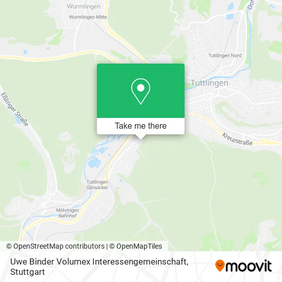 Карта Uwe Binder Volumex Interessengemeinschaft