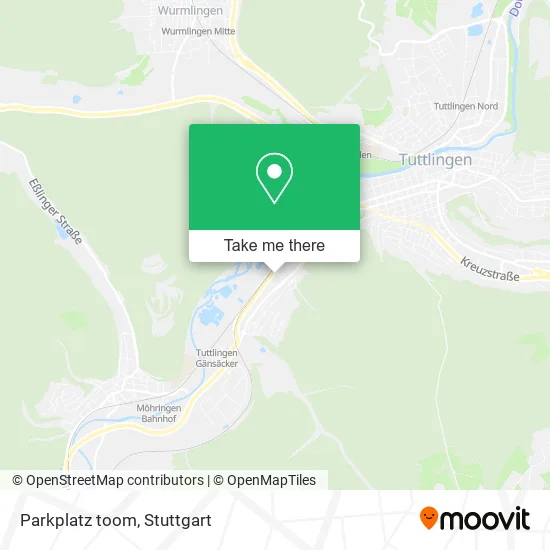 Карта Parkplatz toom