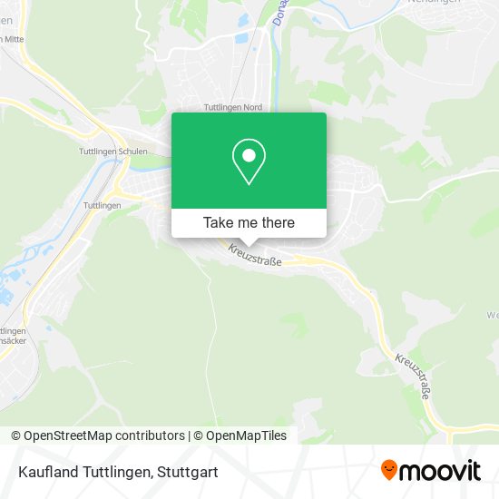 Kaufland Tuttlingen map