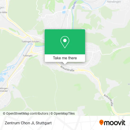 Карта Zentrum Chon Ji