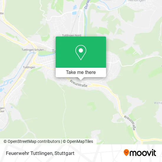 Карта Feuerwehr Tuttlingen