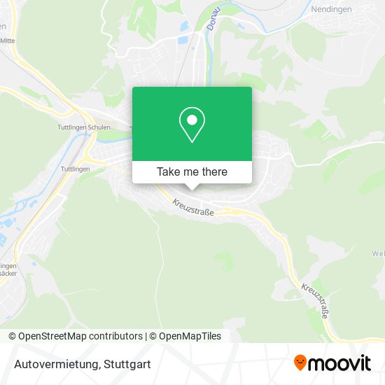 Autovermietung map