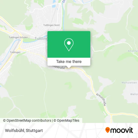 Карта Wolfsbühl