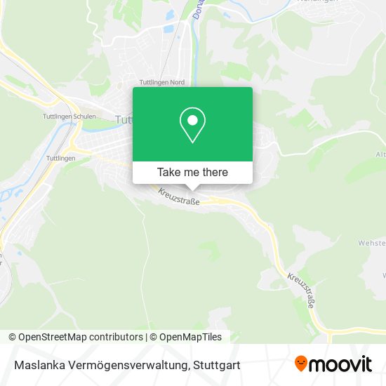 Maslanka Vermögensverwaltung map