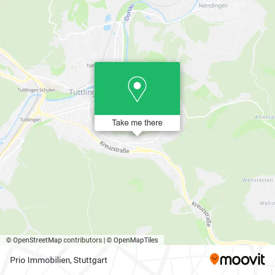 Карта Prio Immobilien