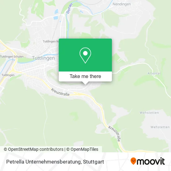 Карта Petrella Unternehmensberatung