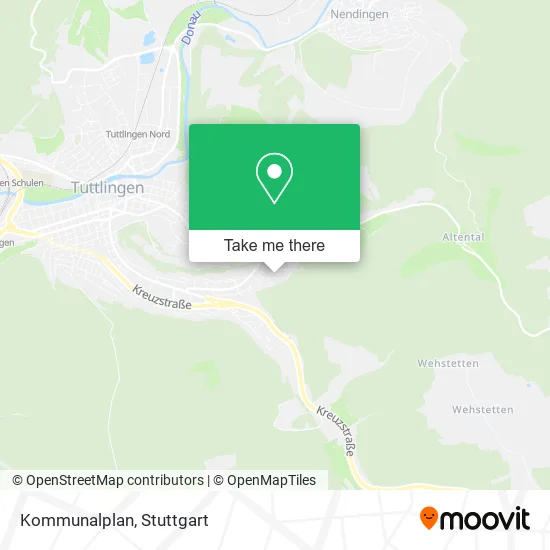 Карта Kommunalplan