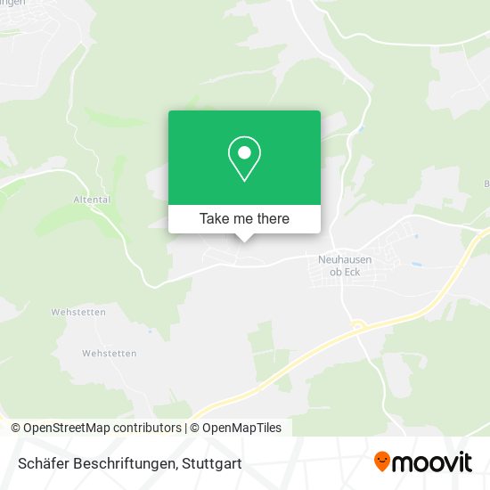 Schäfer Beschriftungen map