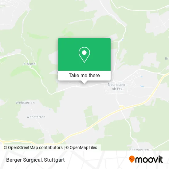 Карта Berger Surgical