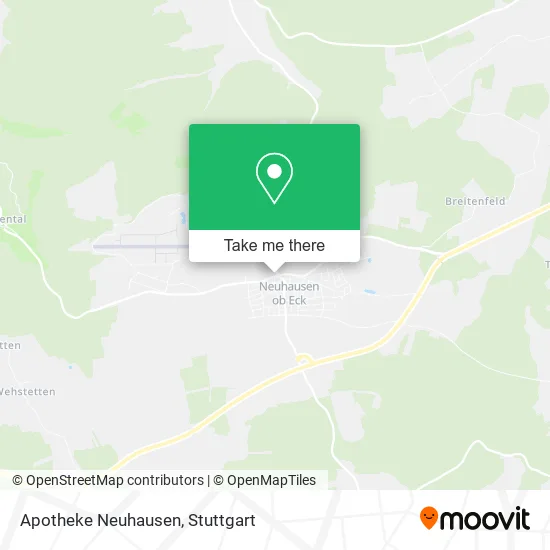 Карта Apotheke Neuhausen