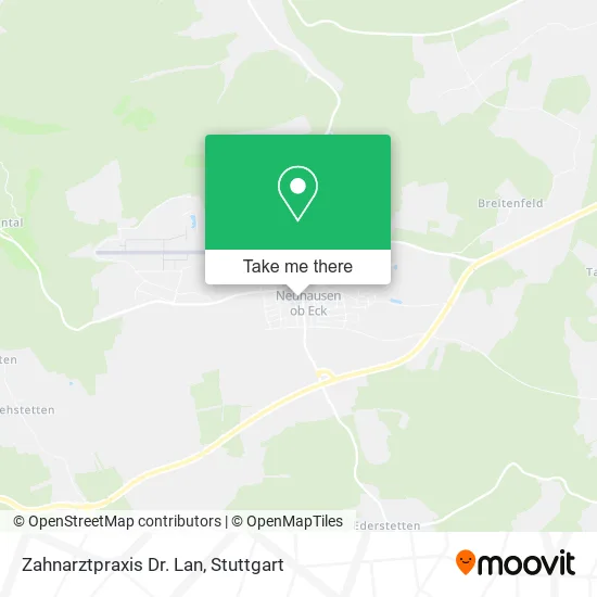 Карта Zahnarztpraxis Dr. Lan