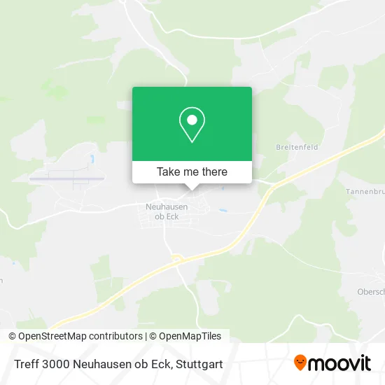 Карта Treff 3000 Neuhausen ob Eck