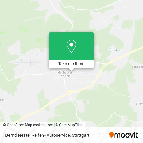 Карта Bernd Nestel Reifen+Autoservice