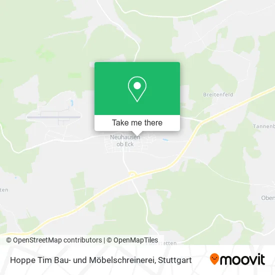 Карта Hoppe Tim Bau- und Möbelschreinerei