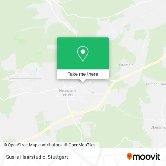 Susi's Haarstudio map