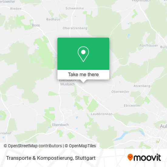 Transporte & Kompostierung map