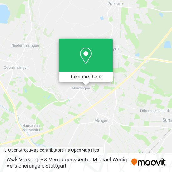 Wwk Vorsorge- & Vermögenscenter Michael Wenig Versicherungen map