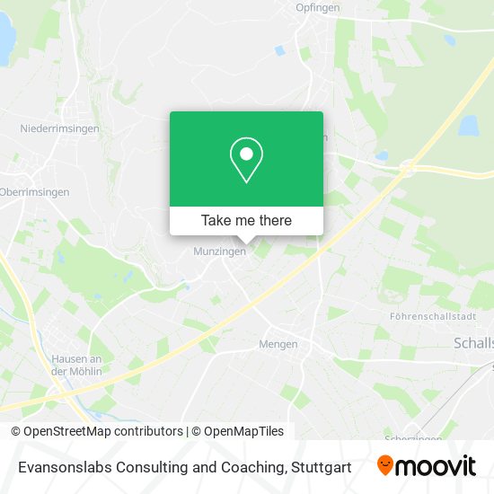 Evansonslabs Consulting and Coaching map
